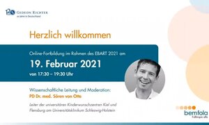 Online Fortbildung im Rahmen des EBART 2021 - Teil 1